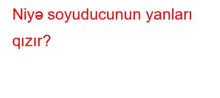 Niyə soyuducunun yanları qızır?