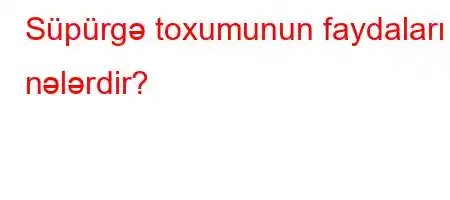 Süpürgə toxumunun faydaları nələrdir?